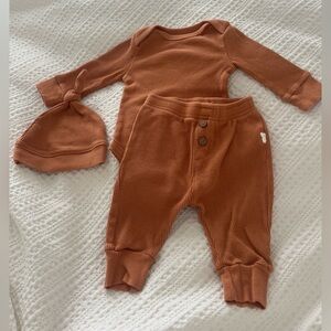 Tiny Kind 3 Piece Set - Burnt Orange Color